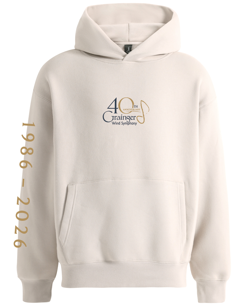 GWS 40th Anniversary Cream Hoodie