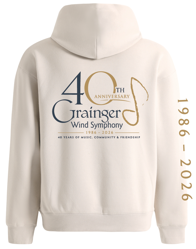 GWS 40th Anniversary Cream Hoodie - Image 2